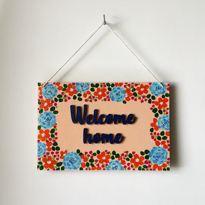 Welcome Home Wall Hanging (Squash)